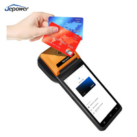 Terminal POS Inteligente de 5.5 Pulgadas, Portátil, Android 14, Punto de Venta, Bluetooth, Impresora Térmica Directa Monocromática Integrada, Software, 3GB de RAM