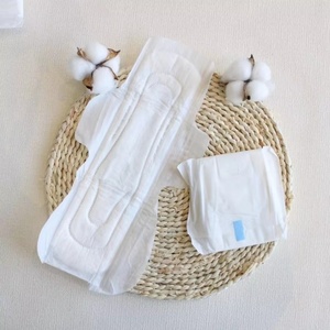 Serviettes hygiéniques 100 % coton biologique ultra douces et super absorbantes pour femmes, vente en gros directe usine - Product Image 1