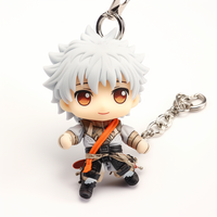 Llavero de PVC 3D Personalizado con Figura de Acción - Colgante de Anime Personalizado para Mochila, Coche y Decoración de Regalos