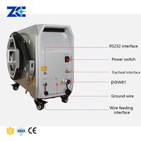 2025 serie ZCLASER vendita calda portatile portatile di raffreddamento ad aria 1500W 2000W fibra macchina di saldatura Laser per metallo alluminio acciaio