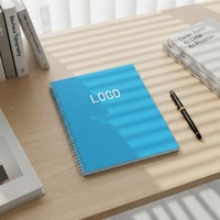 Carnet à spirales personnalisé imprimé, papier intérieur 70 g/m², couverture en papier laminé, vente en gros