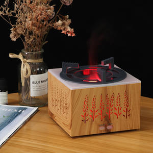 เครื่องเพิ่มความชื้นในอากาศแบบเตาแก๊สทรงสี่เหลี่ยม รุ่น YX-2751 พร้อมไฟเปลวไฟและละอองน้ำ สำหรับใช้ภายในอาคาร - Product Image 5