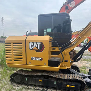 Miniexcavadora de segunda mano Cat305.5E 5TON original usada Cat306E 6TON, excavadora hidráulica sobre orugas con bajas horas de trabajo - Product Image 1