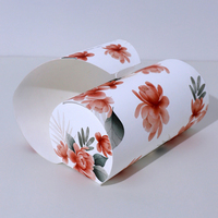 Boîte Cadeau Ronde en Papier Imprimé Exquis pour Mariage et Bonbons, Prix de Gros, Emballage Cadeau en Papier Artistique, Boîte OEM