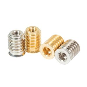 A2-70 de acero inoxidable DIN7965, tuerca de inserción de madera de accionamiento hexagonal - Product Image 1