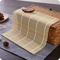 Tapis en bambou de bonne qualité pour faire des sushis, mousse antiadhésive saine, tapis roulant pour sushis