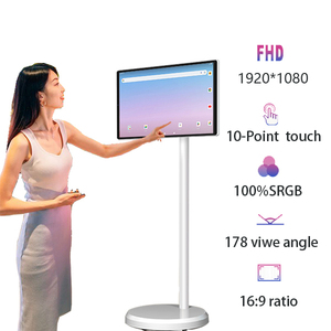Nouvelle Télévision Intelligente 27 Pouces 2026 pour la Maison, <span class=keywords><strong>8</strong></span>+128 Go ROM, Wi-Fi Portable, Certifiée CE, Blanche, Système Android 13 - Product Image 2