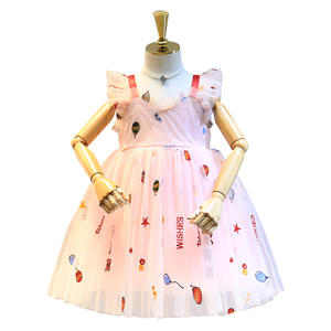 Nouveaux produits : Robes tutu d'été pour filles, style musulman, personnages de dessins animés, pour anniversaires, vente en gros depuis la Chine - Product Image 1