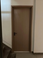 Dernières conceptions de portes en bois modernes, vente en gros d'usine