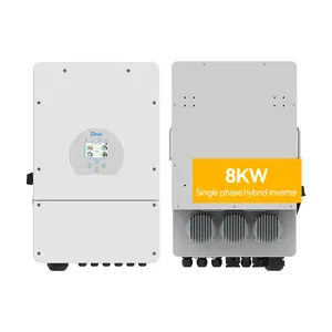 Onduleur hybride triphasé SUN-8K-SG01LP1-US Deye 8kW 10 12 kW onduleur solaire hybride basse fréquence entrepôt allemand