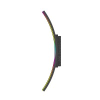 Monitor LED Curvo Tipo C de 43 Pulgadas Personalizado, R800, Vidrio Templado, 4K, Ultra Nítido, Pantalla LCD de Vista Completa para Juegos
