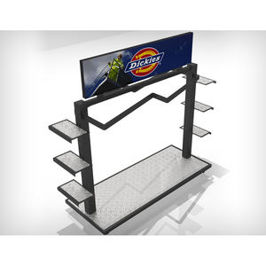 Étagère de présentation en métal sur pied <span class=keywords><strong>Dickies</strong></span>, élégante, pour l'organisation des marchandises en magasin - Product Image 4
