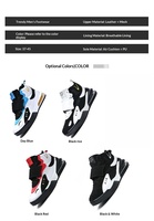 Chaussures de basketball pour hommes personnalisables, pack léger, tige en mesh respirant, toutes saisons