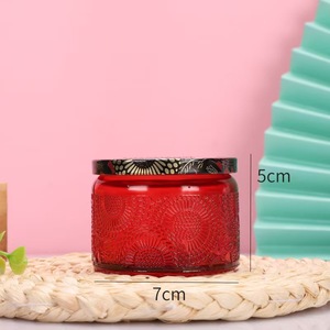 Bon prix, 120/250 ml en stock, pot en verre, pot à bougie, aromathérapie, gaufré - Product Image 6
