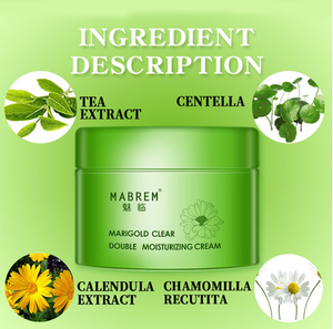 Crema Idratante Doppia Azione MABREM al Calendula, Idratante, Trasparente, Delicata, Levigante - Product Image 3