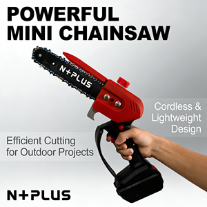 <span class=keywords><strong>Nplus</strong></span> เลื่อยโซ่ไฟฟ้าไร้สายประสิทธิภาพสูงใช้อย่างมืออาชีพทนทาน - Product Image 2