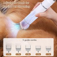 Prix de gros 5 en 1 produits de toilettage et nettoyage pour animaux de compagnie chien chat aspirateur portable pour poils d'animaux kit de toilettage pour chien chat