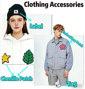 ป้ายปักผ้ากำมะหยี่แบบกำหนดเองสำหรับติดเสื้อแจ็กเก็ตเสื้อผ้าตกแต่งงานฝีมือ DIY - Product Image 6