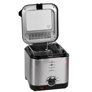 900W automatic chicken deep fryer machine 1.5L electric deep fryer