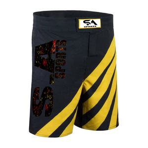 กางเกงต่อยมวยสำหรับผู้ชายกางเกงขาสั้นฝึกซ้อมแบบปรับขนาดได้สำหรับกีฬาและฉากต่อสู้ - Product Image 1