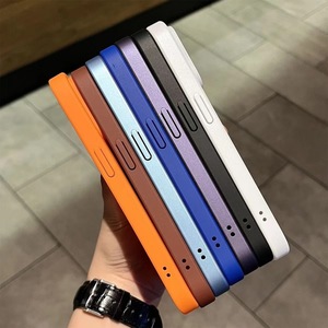 Étui rigide de téléphone PC mat à grande fenêtre et trou de logo avec housse de protection d'objectif de caméra pour <span class=keywords><strong>iPhone</strong></span> 15 <span class=keywords><strong>Pro</strong></span> <span class=keywords><strong>Max</strong></span> 14 13 12 <span class=keywords><strong>11</strong></span> - Product Image 3