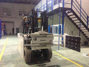 Abrazadera de papel de rollo apilador eléctrico accesorios de carretilla elevadora giratoria - Product Image 5