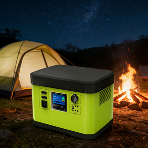 Estación de Carga Rápida con <span class=keywords><strong>Inversor</strong></span> Bidireccional de <span class=keywords><strong>1500</strong></span> Vatios, Batería LifePO4 de 2000 Wh, USB-C, Estación de Energía Portátil de 1000 W, CA 220 V*3 - Product Image 2