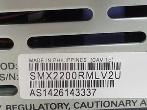 เครื่องสำรองไฟฟ้า APC SMX2200RMLV2U 1980W แบบติดตั้งบนแร็ค พร้อมการ์ด AP9641 ไม่มีแบตเตอรี่  สำรองไฟแบบ READ UPS - Product Image 3