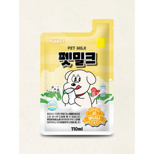 110ml di Banana cucciolo di occhio Protin latte per animali domestici di qualità Premium cibo per animali domestici - Product Image 1