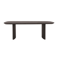 Table basse de salon minimaliste moderne, table centrale géométrique en bois