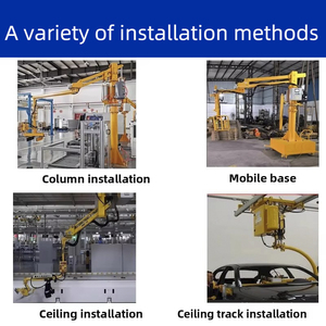 産業用空気圧式ロボット関節型ハンドリングアシストアームトロリードラムバレルリフターキャリアマニピュレーター正確な配置 - Product Image 6