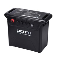Boîtier de batterie personnalisable DIY pour batterie portable LiFePO4 12V, boîte de rangement avec matériau plastique haute résistance