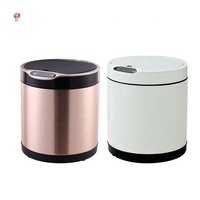 Poubelle automatique à capteur de déchets, sacs de corbeille intelligente en plastique, pour la maison, écologique, 50 l