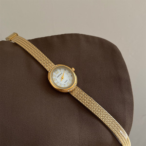 Femme Retro Design Luxury Ladies Mesh Bracelet <b>Watches</b> Vintage Women Jewelry <b>Watch</b> OEM - Product Image 6