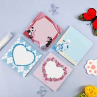 Bloc-notes autocollant personnalisé mignon en forme de nourriture pour enfants