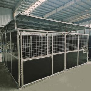 คอกม้าเคลื่อนที่แบบกัลวาไนซ์ ปี 2026 พร้อมหลังคา สำหรับใช้งานกลางแจ้ง - Product Image 1