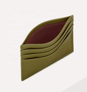 Porte-cartes pour femmes avec logo personnalisé, porte-cartes cadeau en PU de luxe classique de haute qualité en gros - Product Image 3