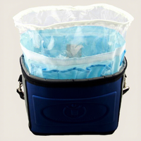 Sac isotherme de transport pour vaccins/sang, chaîne du froid de laboratoire