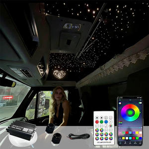 Lámpara de Techo para Camiones de Trabajo Pesado con Control de Doble Canal por APP y Control Remoto, Efecto de Lluvia de Meteoros con Sensibilidad a la Música y al Voz - Product Image 2