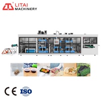 Litai Thermoformmachine 4 stations voor PS PP PET PVC PLA HIPS clamshell voedsel- en fruitdozen eiertrays servomotor aandrijving touchscreen
