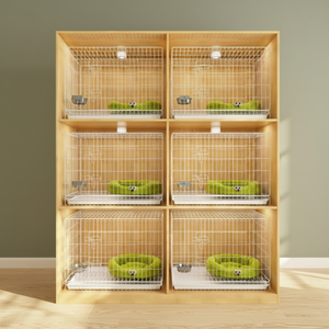 Grandes cages pour chiens <span class=keywords><strong>et</strong></span> niches d'extérieur avec des chenils robustes <span class=keywords><strong>et</strong></span> des cages pour animaux de compagnie, parfaites pour les pensionnats pour animaux, les hôtels pour animaux <span class=keywords><strong>et</strong></span> les magasins - Product Image 3