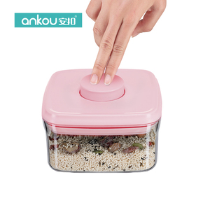 Contenitore <span class=keywords><strong>per</strong></span> alimenti con coperchio rosa, contenitore <span class=keywords><strong>per</strong></span> tè, <span class=keywords><strong>zucchero</strong></span> <span class=keywords><strong>e</strong></span> caffè, contenitore ermetico <span class=keywords><strong>per</strong></span> alimenti - Product Image 1