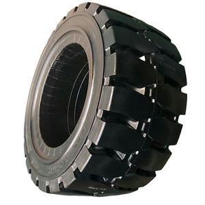 Alta calidad 28x12 5-15 28x12,5x15 28 12,5 15 carretilla elevadora neumático sólido neumático de goma de 15 pulgadas neumático sólido - Product Image 2