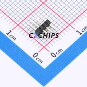 DZ127R-11-04-25 Pin Header Through hole Component (THT),P=1.27mm Connector 1x4P 1.27mm Pin Header Through Hole - Product Image 2