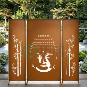 Lớn cây nhân tạo của cuộc sống Phật laser cắt kim loại tường nghệ thuật trang trí cho trong nhà/ngoài trời Vườn và phòng khách trang trí nội thất - Product Image 6