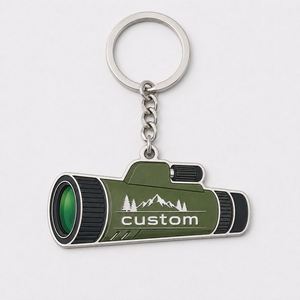 Llaveros de Telescopio Personalizados al por Mayor, Llaveros de Equipos Ópticos, Llaveros de Aventura, Viajes, Actividades al Aire Libre, Promoción de Tiendas, Recuerdo - Product Image 3