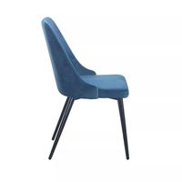 Chaise de salle à manger en velours très vendue