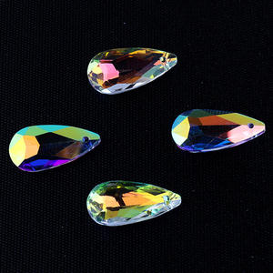 Qiao Multi formato stella guscio cuore farfalla ciondolo di cristallo delicato affascinante per la decorazione di accessori di gioielli - Product Image 6