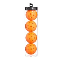 Balles de pickleball de sport de qualité supérieure, best-seller, 40 trous, TPE, diamètre 74 mm, norme USAPA, injection