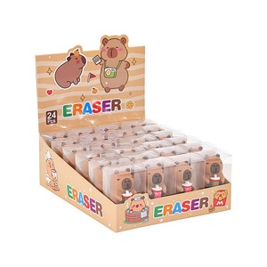 Pengasah Pensil Mekanik Kartun Kapibara Lucu untuk Anak-anak, Pemotong Pensil, Alat Tulis Siswa Sekolah Dasar, Grosir - Product Image 2